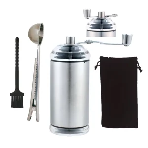 Factory Manual Hand Operated Coffee Grinder with Ceramic Core Portable Eco Friendly Adjustable