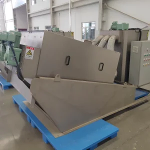 Factory Manufacturer Oil Sludge Treatment Machine Multi-dish Screw Press Dehydrator DAF Scum Slurry Machinery