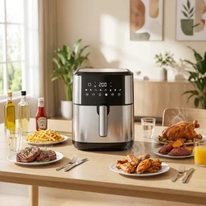 Factory Multi Functional 8L Digital Smart Air Fryer Oven for Home and Commercial Use Freidora De Aire Digital