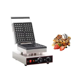 Factory New Stainless Steel Automatic Electric Waffle and Pancake Maker Non stick High Productivity