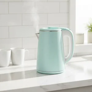 Factory OEM 1.8L 304SS Multi Purpose Double Wall Fast Boil Portable Electric Kettle for Boiling Water