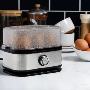 Factory OEM ODM Electric Egg Boiler 6 in 1 Egg Steamer Automatic Egg Cooker Breakfast Machine Kitchen Accessories