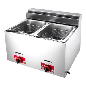 Factory Outlet Gas One Cylinder Fryer for Restaurant Chips Fryer Machine 12L Gas Deep Fryer for Food Shop