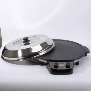 Factory Patent Design 19 Inch Household Electric Crepe Maker for Injera Dosa Chapatti Commercial Pizza Maker