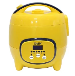 Factory Portable Automatic Mini Plastic Electric Rice Cooker Measuring Cup Digital Timer Control Fast Household