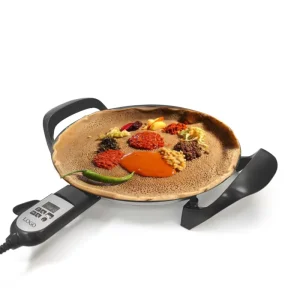 Factory Price 1700W Household Electric Crepe Pancake Maker Multi Function Crepe Maker Injera Electric Pan for Restaurant