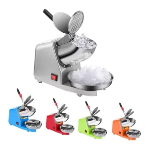 Factory Price 300W Stainless Steel Mini Ice Smashing Electric Ice Crushers & Shavers Snow Cone Machine for Home