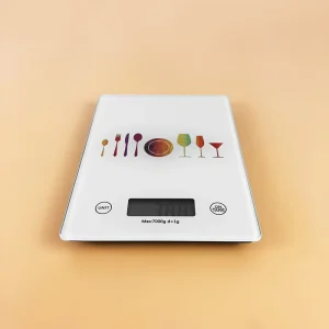 Factory Price Accurate Glass Digital Kitchen Weighing Scale with Lid 7kg 1g Higher Capacity Weight Measuring