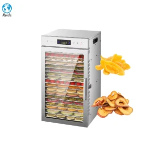 Factory Price Commercial Dehydrators Touchscreen Version 18 layer Food Dehydrator