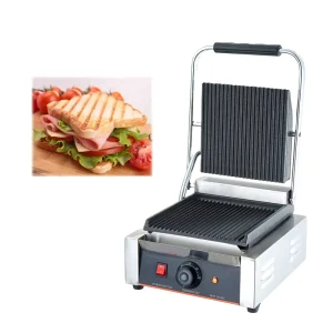 Factory Price Commercial Panini Griller Professional Sandwich Maker With Machine Ce