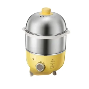 Factory Price Double Layer Timer Household Multifunctional Egg Steamer Electric Steamer Pot