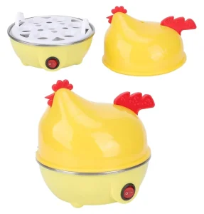Factory Price Mini Electric Rapid 7 Egg Capacity Egg Boiler for Hard Boiled Eggs Cooker with Auto Shut Off Feature