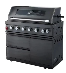 Factory Price Modern Outdoor Kitchen Gas BBQ Grill with 7 Burners Stainless Steel Construction