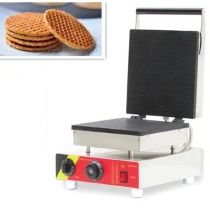 Factory Price Non stick Roll Making Waffle Maker Commercial Holland Stroopwafel Iron