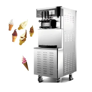 Factory Price Soft Ice Cream Maker Machine Commercial Soft Serve Vending Ice Cream Machine