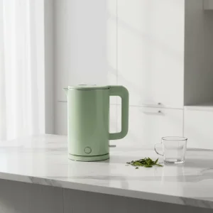 Factory Produced 1500W 1.8L Stainless Steel Temperature Control Electric Kettle 360 Rotational Base Boil-Dry Protection