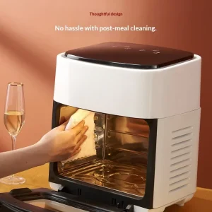 Factory Sale 15L Square Air Fryer Oven Multifunctional Large Capacity Touch Screen Automatic Visible Smart Electric Oven