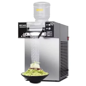 Factory Sale Korean Kakigori Mesin Es Bingsoo Snow Snowflake Flake Cream Crusher Maker Make Shaved Ice Shaver Bingsu Machine