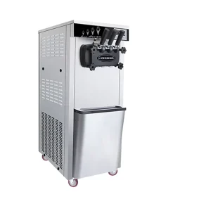 Factory Sales Ice Cream Machine Commercial Use Ice Cream Maker 2+1 Flavors Soft Ice Cream Machine