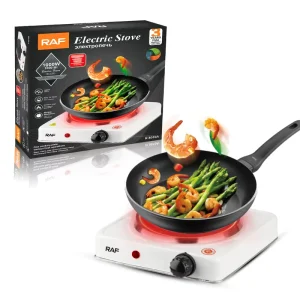 Factory Single Burner Electric Hot Plate for Cooking Portable 1000W Easy to Clean Stainless Steel Stove