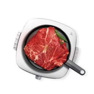 Factory Single Burner Iron Glass Electric Hot Plate Handle Shank 1300W Temperature Control Household Outdoor RV Car