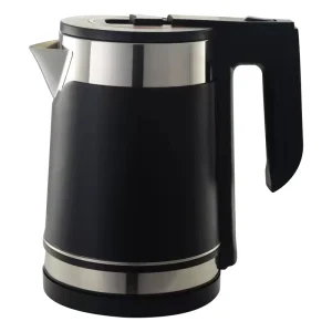 Factory Supplier 1.8L Electric Kettle 110V 1500W Double Wall Stainless Steel Water Boiler Custom Logo