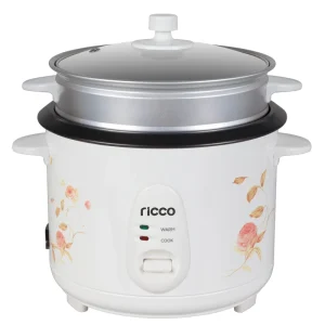 Factory Supply Electric Automatic Rice Cooker Stainless Steel Paddle Removable Inner Pot Cylinder Design Glass Lid Household Use