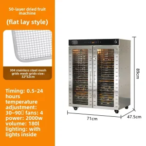 Factory Supply Meat Beef Jerky Making Machine Fruit Vegetable Drying Machine Food Dehydrator