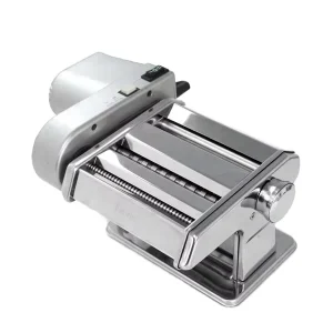Factory Supply Stainless Steel 300W Electric Multi Functional Pasta Noodle Maker Hand Crank Adjustable Thickness Washable Roller