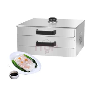 Factory Vermicelli Roll Machine Rice Roll Electric Food Steamer Plastic 2 tier Cooker