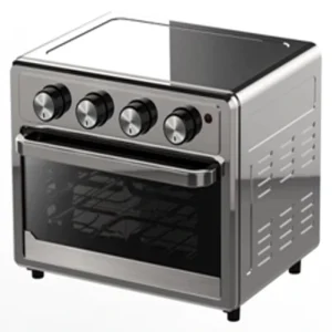 Family Party Size 23L Stainless Steel Multifunctional Electric Air Fryer Oven with Overheat Protection Non Stick Surface