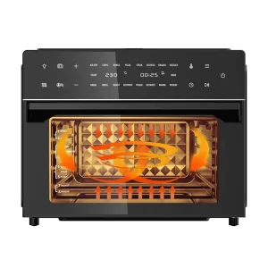 Family Size 30L 1800W Smart Electric Air Fryer Oven 18 in 1 Chicken Pizza Toaster Oven Combo Household Energy-Saving Oil-Free 4