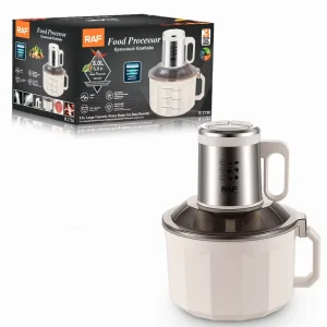 Family Size Electric Meat Mincer 500W Food Processor Vegetable Chopper with 360 Degree No Dead Angle Blades