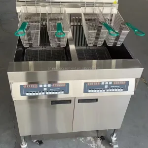 Fast Food Restaurant Heavy Duty Commercial Deep Fryers