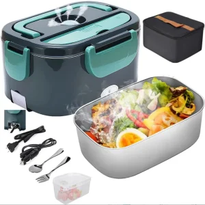 Fast Food Warmer Electric Lunch Box Portable Food Heater for Car Truck Office Use