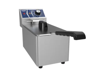 Fast Heating 2000W Stainless Steel 4L Small Capacity Electric Chicken Deep Fryer Machine With Temperature Control
