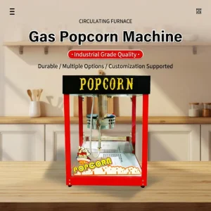 Fast Popping Easy Operation Commercial Gas Popcorn Machine Automatic Non-Stick Popcorn Maker Popcorn Popper