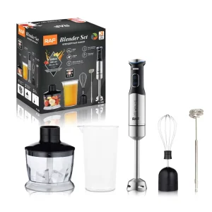 Fast Start 5 in 1 Household Appliances Food Processor Whisk Hand Mixer Immersion Fruit Blender Cooking Hand Blender