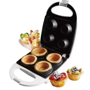 Fixed 2 Slice Sandwich Maker Non-stick Plates for Easy Cleaning Skid-resistant Feet Thermostat Control