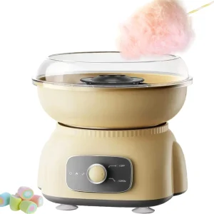 Fluffy Cotton Candy DIY Household Homemade Sweets Cotton Candy Floss Maker Machine