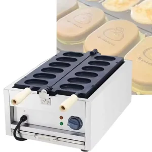 Fluffy Waffle Maker Machine 6 in 1 Korean Egg Bread Maker Touch Control 220V Easy to Operate Portable with Timer