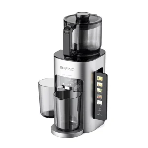 Foldable Digital Touch Control Electric Low Speed Juicer Stainless Steel Extra Large Big Mouth Slow Juicer