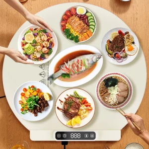 Foldable Silicon Food Warming Tray Electric Flexible Food Warmer Food Warming Mat Roll Up Buffet Hot Plates Heat Pad