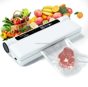 Food Bag Vaccume Sealer Sealing Machine Mini Smart Vacuum Food Sealer Machine for Dry & Wet Food