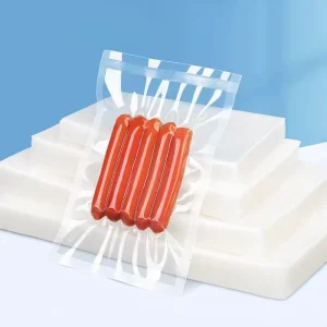 Food Dustproof Nylon Clear Vacuum Sealer Bag Transparent Vacuum Bags