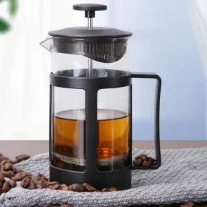 Food Grade 350ml 600ml 800ml French Press Coffee Maker Borosilicate Glass Coffee French Press Maker Pot