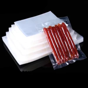 Food Grade Custom Printed Vacuum Sealer Food Bag Mylar Vacuum Sealing Bag for Seafood Meat Vacuum Preservation Bag