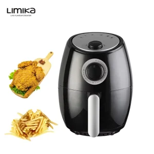 Food Grade Electric Digital Air Fryer Oven 2L Capacity App-Controlled Dishwasher Safe Without Oil Household Use 1 Year Warranty