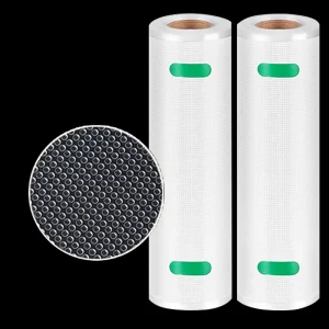 Food Grade Gravure Printed Embossed Vacuum Sealer Bags Roll PA PE Material for Sushi and Snack Packaging