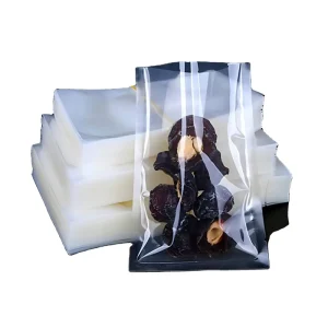 Food Grade Heavy Duty Clear Nylon Gravure Printed Vacuum Sealer Bags Heat Seal Moisture Proof for Nuts Kernels Dry Fruits